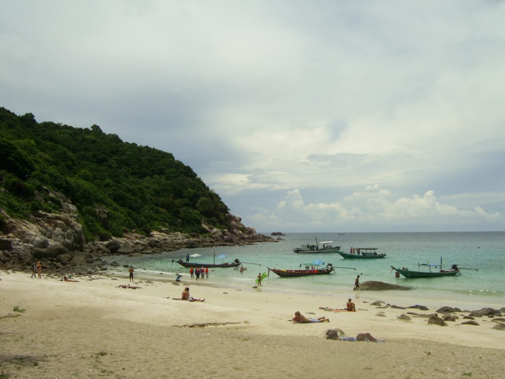 Baie et plage de Koh Tao dans le golfe de Thaïlande