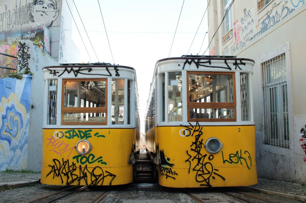 Lisbon tram Portugal