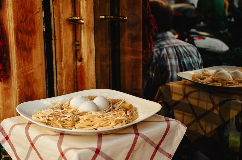 rome pasta italian food