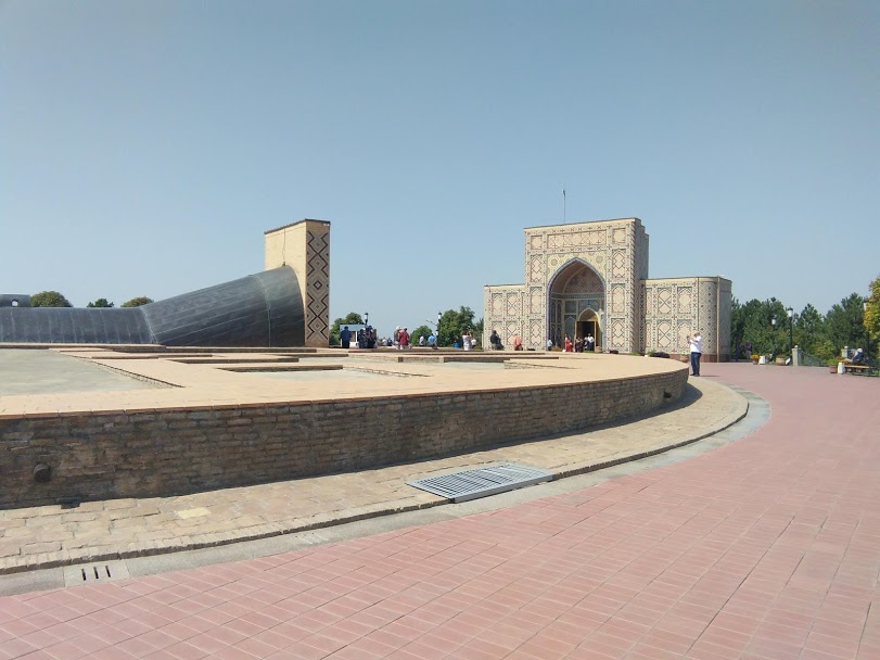 Le site de l observatoire d Ulugh Beg a Samarcande