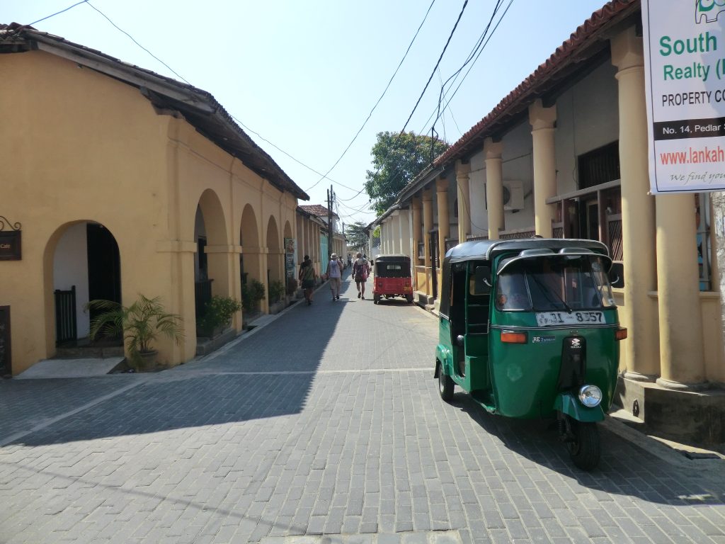 Les remparts du fort de Galle au Sri Lanka