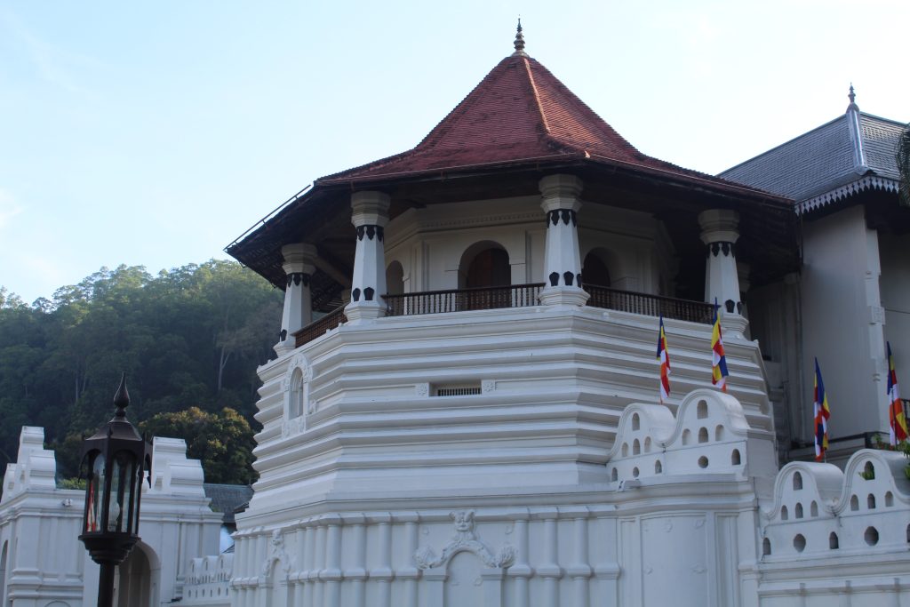 Le temple de la Dent à Kandy au Sri Lanka